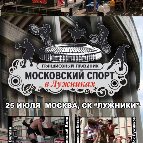 Показательное Шоу НФР на празднике "Московский Спорт"